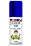Молочко для детей, 100 мл Москилл Бэби от комаров с экстрактом ромашки спрей