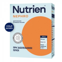 Смесь для энтерального питания сухая, Nutrien (Нутриэн) пор. 350 г Нефро нейтральный вкус пачка