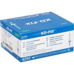 Катетер внутривенный периферический, KDM (КДМ) р. 26G 0.62ммх19 мм 50 шт KD-Fix mono КД-Фикс без дополнительного порта с крыльями фиолетовый