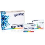 Термоиндикатор одноразовый, 5 шт ТестТЕРМ для контроля холодовой цепи с журналом