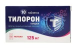 Тилорон, таблетки покрытые оболочкой пленочной 125 мг 10 шт